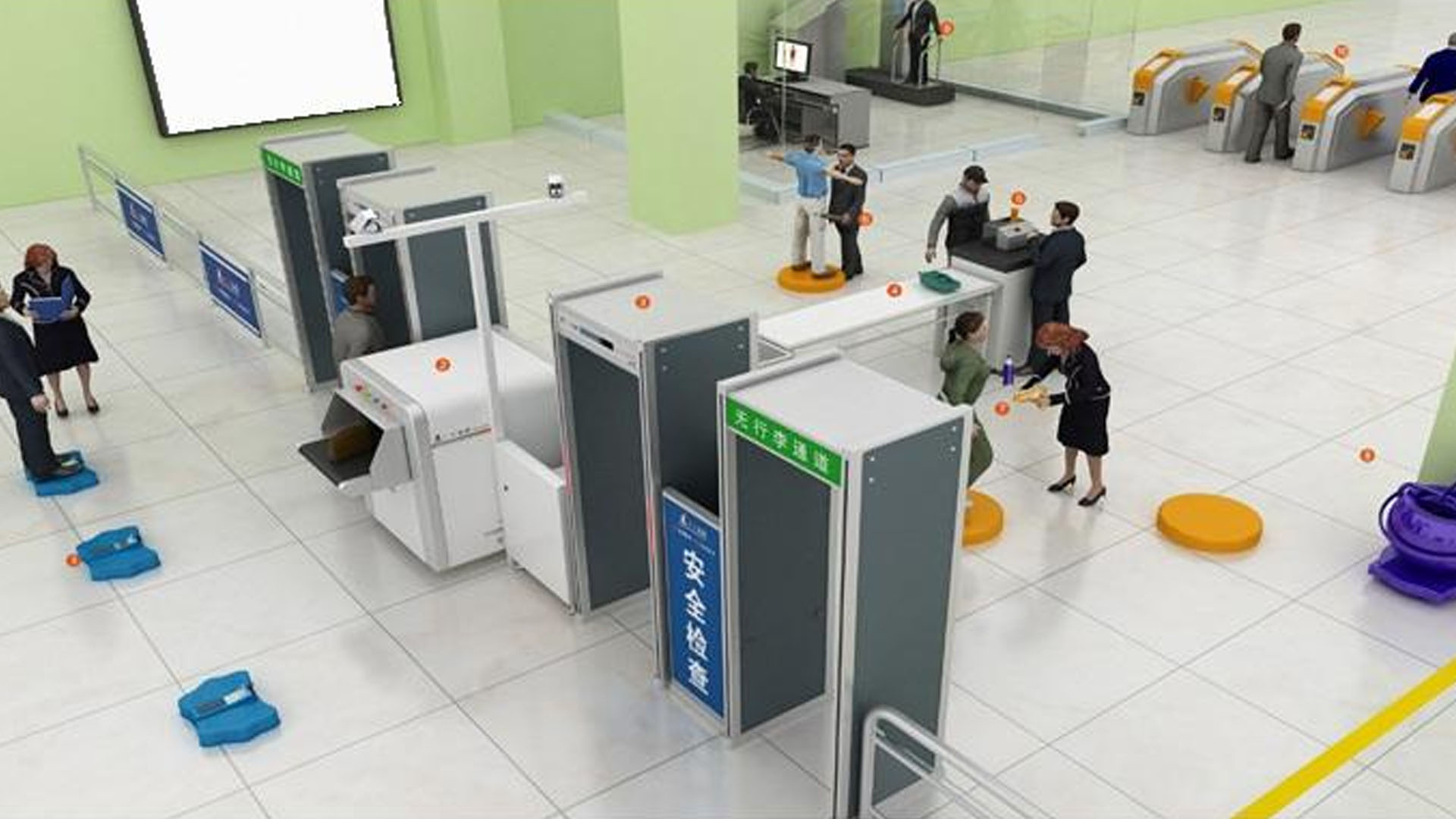 過手機安檢門是否會影響身體健康？